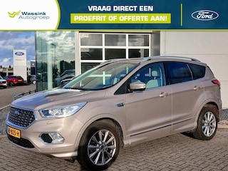 Ford Kuga 1.5 EcoBoost 182PK 4WD AUTOMAAT Vignale | Trekhaak | Lederen bekleding | Navigatie | Camera | Automatische airco |