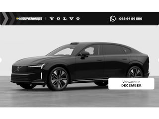 Volvo ES90 Single Motor Extended Range Ultra 92 kWh | Bowers & Wilkings Premium Audio | Luchtvering | 360 Camera | Head-Up | Massage + ventilatie | Chrome Pack | Getint Glas | Pixel Led Koplampen | Panoramadak |