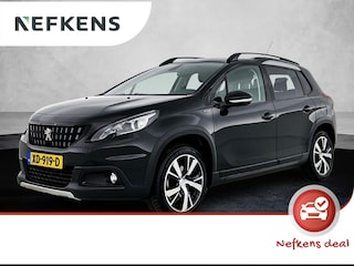 Peugeot 2008 SUV GT-line 110pk | Navigatie | Panoramadak | Climate Control | Cruise Control | Parkeersensoren | Half lederen sportstoelen | Grip Control | Bluetooth | Donker getint glas | Trekhaak | All seasonbanden | Lage kilometerstand | Dealeronderhouden | 17" lichtmetalen velgen |