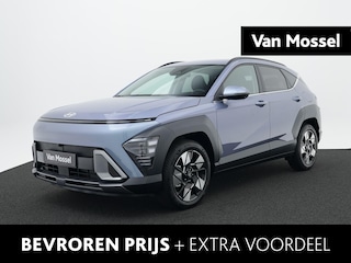 Hyundai Kona 1.6 GDI HEV Premium | Nieuw uit voorraad leverbaar | Lederen bekleding | Stoelverkoeling | Stoelverwarming | Stuurverwarming | Adaptieve Cruise Control | 360 Camera