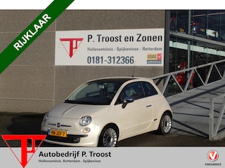 Fiat 500 1.2 Lounge Automaat/Panoramadak/Lederen bekleding/Airco/Licht metalen velgen