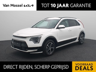 Kia Niro 1.6 GDi Hybrid DynamicPlusLine Leder | Stoelverwarming | Open Dak | Diverse kleuren uit voorraad leverbaar!