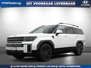 Hyundai Santa Fe 1.6 T-GDI PHEV Black Line 4WD 7p. Plug-In Hybride automaat met Black Pack, Lederen bekleding en 360 graden Camera Uit voorraad leverbaar!