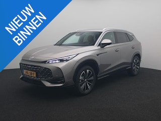 MG HS Hybrid + 1.5 Luxury Aut. | Bruin Interieur | Stoel + Stuurverwarming | Led Koplampen | 360 Camera | Apple CarPlay | Navi | i-Smart |