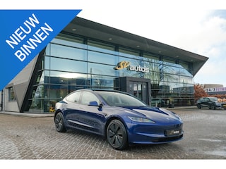 Tesla Model 3 283pk MJ2024 Nieuw model RWD 60 kWh Autopilot Zwart leder Stoelverwarming Camera NLauto 1e eigenaar