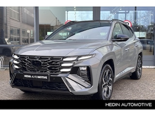 Hyundai Tucson 1.6 T-GDI PHEV N Line Sky Heads up display | Stuurverwarming | Stoelverwarming & verkoeling | 360 Cruise Control | Leder/alcantara bekleding | Panoramadak | 19'' Lichtmetalen velgen | Premium geluidsysteem | 360°- Achteruitrijcamera | Elektrisch verstelbare stoelen | Elektrisch bedienbare achterklep