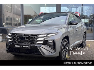 Hyundai Tucson 1.6 T-GDI PHEV N Line Sky Heads up display | Stuurverwarming | Stoelverwarming & verkoeling | 360 Cruise Control | Leder/alcantara bekleding | Panoramadak | 19'' Lichtmetalen velgen | Premium geluidsysteem | 360°- Achteruitrijcamera | Elektrisch verstelbare stoelen | Elektrisch bedienbare achterklep