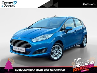 Ford Fiesta 1.0 EcoBoost Titanium | Dealeronderhouden! | Voorruitverwarming | Climate Control | Parkeersensoren achter | Bluetooth telefoonvoorbereiding |