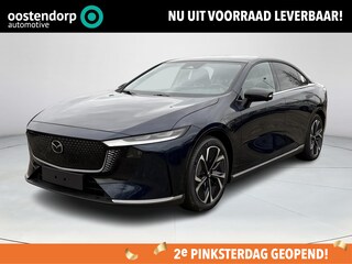 Mazda 6e Takumi Long Range 80 kWh | Zwart leder | 360 Camera | Geheugenstoelen | Panorama Dak | Headupdisplay | Adaptieve Cruise control | Sony premium audio | Dodehoeksensoren | Trekhaak |