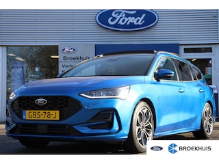 Ford Focus Wagon 1.0EB Hybrid ST Line X | NL-AUTO! | DEALER OH! | PANORAMADAK | DODE HOEK | ADAPTIVE CRUISE | CAMERA | LED | PRACHTIGE STAAT!
