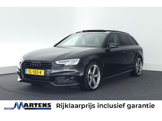 Audi A4 Avant 2.0 TFSI 190pk MHEV Sport S line Black Edition Panoramadak Leder Virtual Cockpit Stoelverwarming Camera ACC