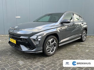 Hyundai Kona 1.6 GDI 141pk HEV N-Line | Premium audio | 360 camera | Bestuurdersstoel met geheugen | Adaptive cruise control | Dodehoek detectie | Full LED koplampen | Stoelverwarming | Stoelventilatie | Stuurverwarming
