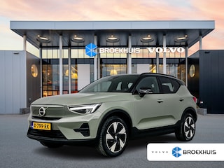 Volvo XC40 Single Motor Extended Range Plus 82 kWh | 19" Allseason | Leder/Nubuck | Trekhaak | Getint Glas | Adaptieve Cruise | BLIS | Keyless | Stoel/stuurverwarming | Warmtepomp