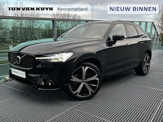 Volvo XC60 Plus T6 AWD Panoramadak, Electr. verstelbare stoelen, Verwarmde stoelen + stuurwiel, Harman-Kardon premium audio, 21 inch lichtmetalen velgen, Trekhaak semi electrisch