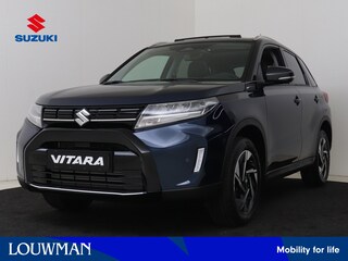 Suzuki Vitara 1.4 Boosterjet Style Hybrid | Sunroof | Parkeersensoren Voor & Achter | Suede met Leder | Pano / Sunroof