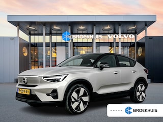 Volvo C40 Recharge Twin Intro Edition 78 kWh | 20" | Leder/Nubuck | Elektr. verst. Stoelen | Harman Kardon | 360 Camera | Adaptieve Cruise | BLIS | Stoel/Stuurverwarming | Keyless