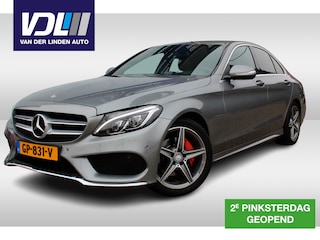 Mercedes-Benz C-klasse 200 Prestige AMG Pakket Leder stoel + verwarmd l Navi l Voor en Achter sensoren l cruise control l Airco