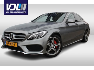 Mercedes-Benz C-klasse 200 Prestige AMG Pakket Leder stoel + verwarmd l Navi l Voor en Achter sensoren l cruise control l Airco
