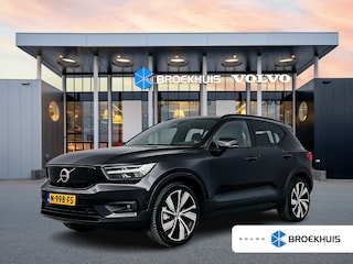 Volvo XC40 Recharge Twin Pro 78kWh | 20" | Trekhaak | Panoramadak | Leder | 360 Camera | Elektr. verst. Stoelen | Harman Kardon | Full LED | Adaptieve Cruise | BLIS | Warmtepomp