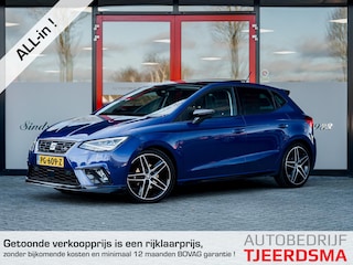 Seat Ibiza 1.0 TSI FR Business Intense | Origineel NL | Beats | Schuif/ Kantel Dak | 1e Eigenaar | Stoelverwarming | Camera | Climate Control | DAB+ | Adaptieve Cruise Control | Metallic Lak | 18'' Lichtmetalen Velgen |