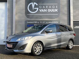 Mazda 5 Silver Edition Navi,Clima,Cruise,Isofix,ElektrRamen+Spiegels,Lmv,Bluetooth,Stoelverwarming,Camera,Multi-Stuur.