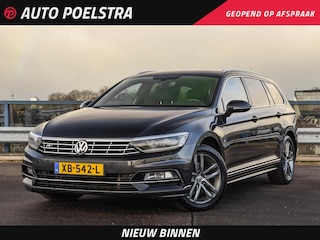 Volkswagen Passat Variant 1.6 TDI DSG Highline R-Line Facelift Leder Virtual Cockpit LED ACC Harman/Kardon ergoComfort Navigatie Apple CarPlay Android Auto Trekhaak Stoelverwarming 17"