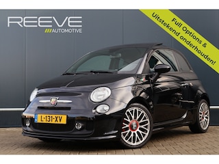 Fiat 500 1.4-16V Abarth | Sportuitlaat | Leer | Panoramadak | Stoelverwarming | Bluetooth | Parkeersensoren