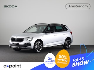 Skoda Kamiq Monte Carlo 1.0 TSI 115 pk 7 versn. DSG | Navigatie Pakket | Travel Assist Plus | Wegklapbare trekhaak | Winter Pakket | Charging | 18 inch lichtmetalen velgen
