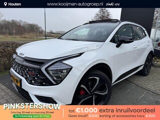 Kia Sportage 1.6 T-GDi Plug-in Hybrid AWD GT-Line Unieke velgen, afneembare trekhaak, BTW-auto, Stoel & stuur verwarming, Panorama dak, Zeer nette auto