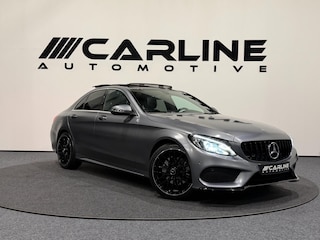 Mercedes-Benz C-klasse 180 Business Solution AMG LINE AUT. PANORAMA ASSIST NAVI CAMERA GARANTIE NAP APK