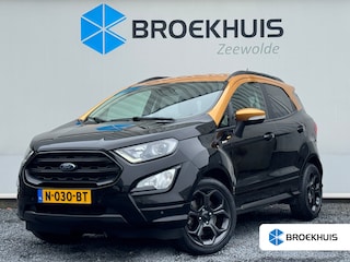 Ford Ecosport 1.0 EcoBoost ST-Line Black 125PK 6-bak | Achteruitrijcamera | Airco | Cruise Control | Dodehoek Detectie | Apple Carplay/Android Auto | NAVI | Keyless Start & Entry | Wi-Fi | 17" LM | LED