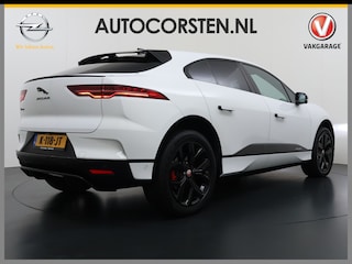 Jaguar I-Pace EV320PK 90kWh Leer Pano-Dak 360°Camera 20"LM Meridian™-Sound Apple Carplay Android Navi Ecc Pdc S Business Pack Keyless Stoelverwarming Rode-Remklauwen Elek.Achterklep Led Privacy Glas Cruise Control Rijstrooksensor Origineel Nederlandse Auto Dealeronderhouden 3 FASE LADEN 320pk 500Nm