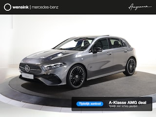 Mercedes-Benz A-klasse 180 Business Solution AMG | Panoramaschuifdak | Premium plus | Head-Up | Stoelverwarming | Achteruitrijcamera |  MULTIBEAM LED |