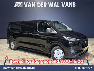Ford Transit Custom 2.0 TDCI 136pk L2H1 Euro6 Fabrieksgarantie Airco | Camera | LED | Apple Carplay | Cruisecontrol Android Auto, Verwarmde voorruit, Parkeersensoren, Bijrijdersbank