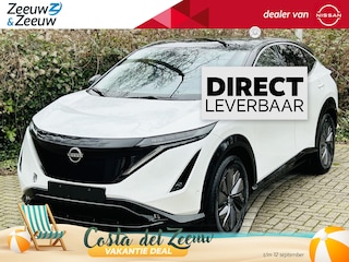 Nissan Ariya Evolve 66 kWh | €3.000,- voorraad korting inclusief inruilpremie | Navigatie, Apple Carplay en Android Auto | Adaptive Cruise Control | Climate Control | 20'' Lichtmetalen velgen |