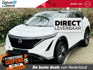 Nissan Ariya Evolve 66 kWh | €3.000,- voorraad korting inclusief inruilpremie | Navigatie, Apple Carplay en Android Auto | Adaptive Cruise Control | Climate Control | 20'' Lichtmetalen velgen |