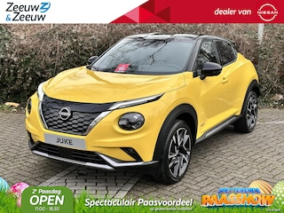Nissan Juke 1.6 Hybrid N-Design | €4000,- korting inclusief inruilpremie | Pro Pilot | coldpack | Google | Automaat | Cruise | Climate| 360 Graden Camera |