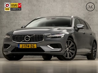 Volvo V60 2.0 T6 Recharge AWD Sport 390Pk Automaat (APPLE CARPLAY, GROOT NAVI, CAMERA, KEYLESS, SPORTSTOELEN, ADAPTIVE CRUISE, TREKHAAK, ELEK ACHTERKLEP, NIEUWSTAAT)