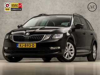 Skoda Octavia Combi 1.0 TSI Sportline Automaat (FACELIFT, APPLE CARPLAY, ADAPTIVE CRUISE CONTROL, STOELVERWARMING, SPORTSTOELEN, TREKHAAK, WITTE STIKSELS, NIEUWSTAAT)