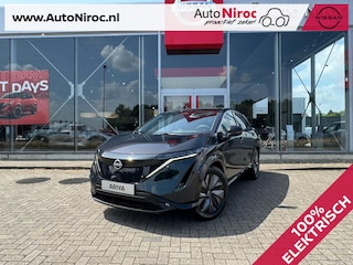 Nissan Ariya Evolve 87 kWh | 22kW LADER | SCHUIFDAK | IN PRIJS VERLAAGD | € 3.000,- VOORRAADKORTING |