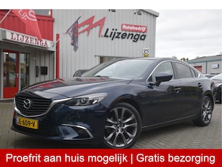 Mazda 6 2.2D SkyActiv-D 150 Skylease GT LED | Navi | Keyless | PDC | Trekhaak | DAB | Leer | LMV