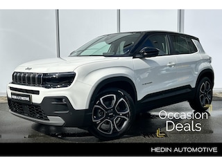 Jeep Avenger 1.2 110pk e-Hybrid Summit | Navigatie via App | Adapt. Cruise | Stoel/Stuurverw. | Climate Control | Carplay | LMV 18 inch
