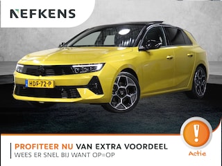 Opel Astra 1.2 145PK Turbo Hybrid Ultimate | 1ste eigenaar | AppleCarPlay/AndroidAuto | Schuifkanteldak | Alcantara | Head-Up Display | Navigatie | Adaptive Cruise Control | Keyless | AGR Stoelen | Stoel/Stuur/Voorruitverwarming | FULL LED | 360'Camera | Isofix | Privacy Glass |
