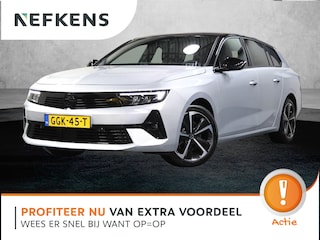 Opel Astra Sports Tourer 1.2 136PK Turbo Hybrid GS | 1ste eigenaar | head-up display | 360°Camera | Navigatie | Stoel/Stuur verwarmd | AGR Bestuurdersstoel | Adaptive CruiseControl | AppleCarPlay/AndroidAuto | Two-Tone | Isofix | Privacy Glass |