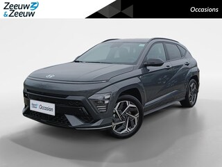 Hyundai Kona 1.6 GDI HEV N Line ALS NIEUW! | GEEN LEVERTIJDEN! | ZEER COMPLETE AUTO