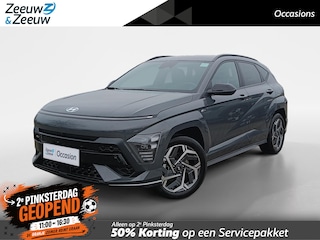 Hyundai Kona 1.6 GDI HEV N Line ALS NIEUW! | GEEN LEVERTIJDEN! | ZEER COMPLETE AUTO