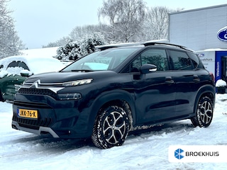 Citroën C3 Aircross 1.2 PT Plus | 1 EIGENAAR! | DEALER OH! | LEDER | STOELVERWARMING | CRUISE | APPLE CARPLAY & ANDROID AUTO | PARK SENS | DAKRAIL | PRACHTIGE STAAT!