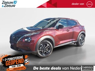Nissan Juke 1.6 Hybrid N-Connecta | Nu in prijs verlaagd inclusief €4000 voorraadkorting | Achteruitrijcamera | Parkeersensoren | Cruise control | Navigatie | Apple Carplay/Android auto | E-Pedal | Automatische regen/lichtsensoren | Elektrische zijspiegels + ramen | Cold pack light |