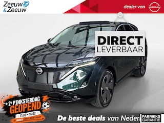 Nissan Ariya Evolve 66 kWh |€3000,- VOORRAADKORTING  |Schuif-kanteldak| Stoelverwarming en Koeling voor| Stuurverwarming| Elektrische achterklep en stoelen met geheugenstand|