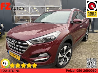 Hyundai Tucson 1.6 GDi Premium Navigatie - Stoelverwarming + ventilatie - Lederen bekleding - Trekhaak - LED koplampen